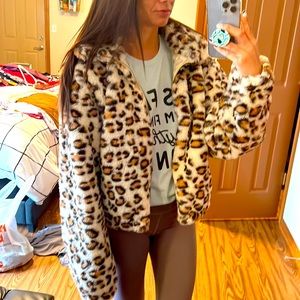 Cheetah coat